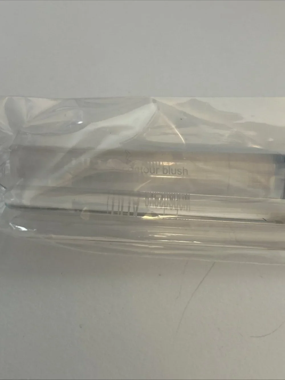 ULTA 3 Pc Travel Makeup clear Handle Brush shadow blush 5